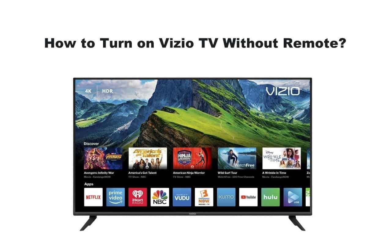 How to Turn On Vizio TV without Remote TalkRev